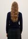 Blue pure wool high neck sweater regular fit_3