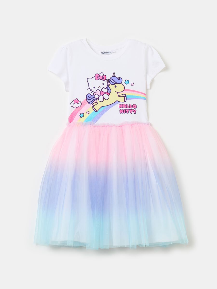Hello Kitty dress with tulle skirt_0
