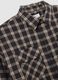 Multicolour check shirt in pure cotton and flannel regular fit_5