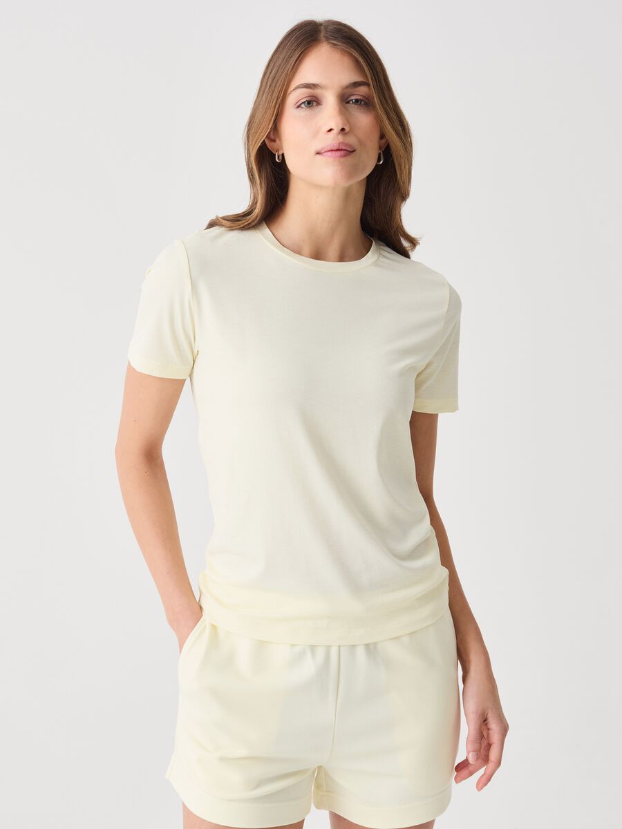 ALTAVIA STUDIO T-shirt in technical fabric_0