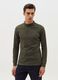 Fleece sweatshirt with mock neck_1