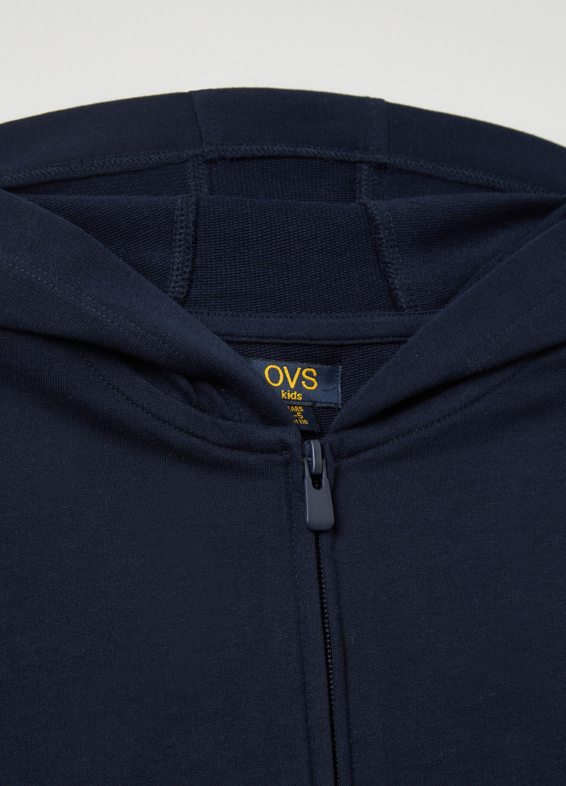 Full-zip in French Terry con cappuccio_2