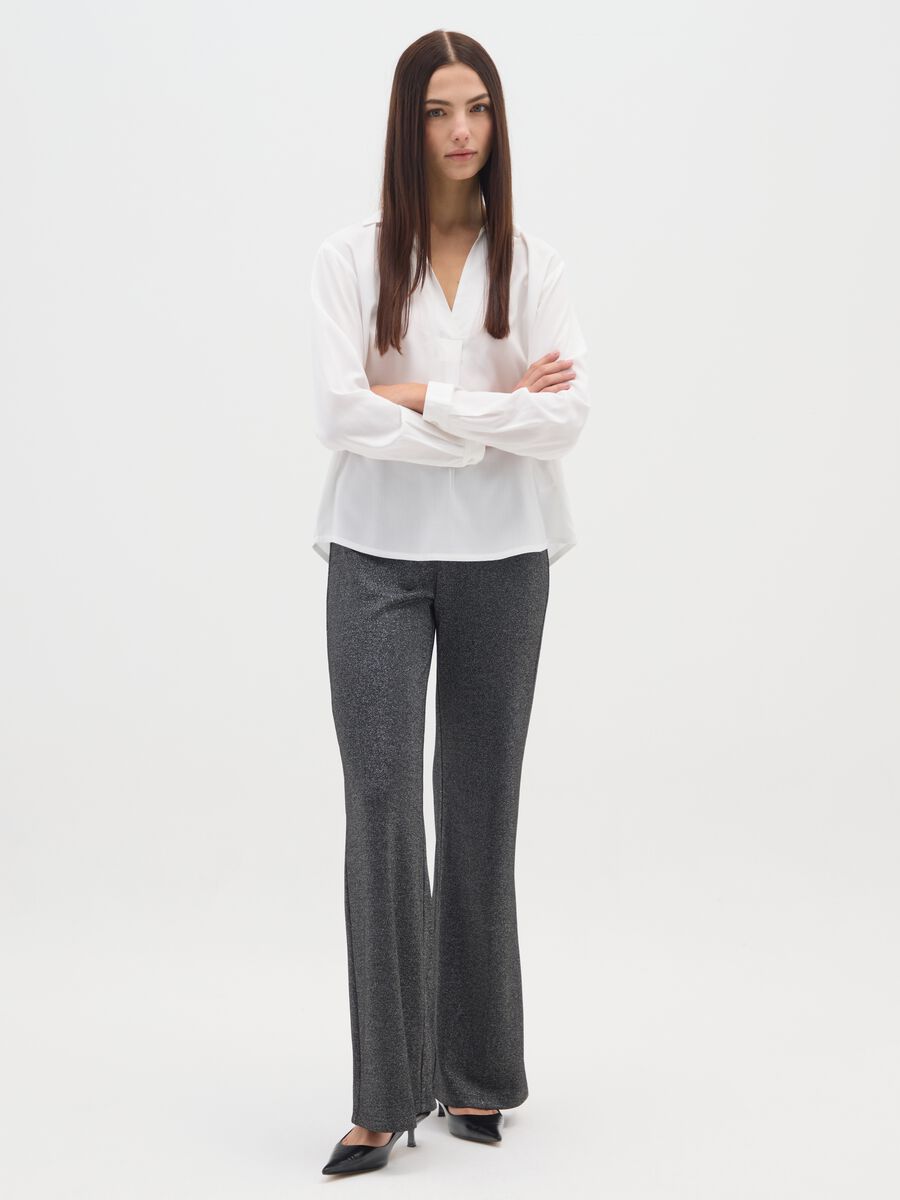 White long-sleeve regular fit shirt_1