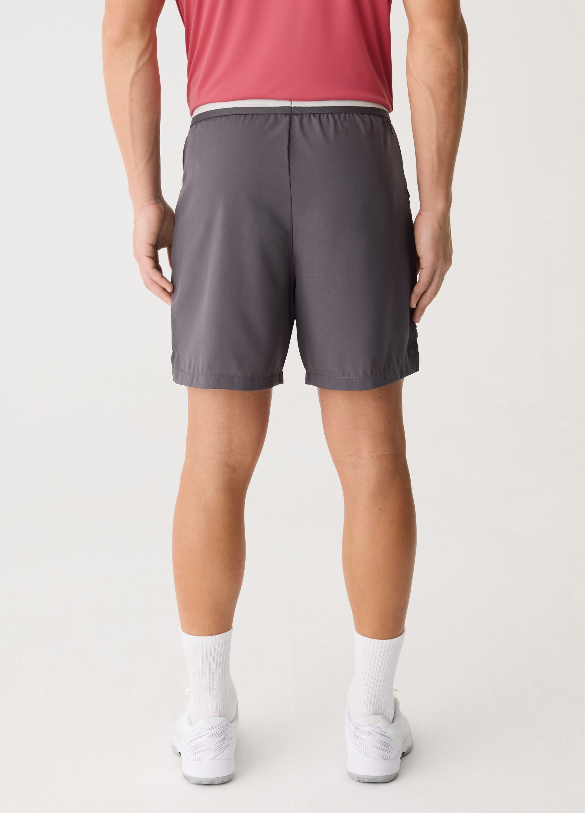 SLAZENGER Bermuda shorts in technical fabric