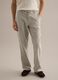 Multicolor striped linen-cotton blend chino trousers, straight fit_1