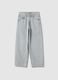 Boy's gray pure cotton skater jeans_3