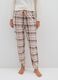 Pink Fleece Pyjama Trousers_1