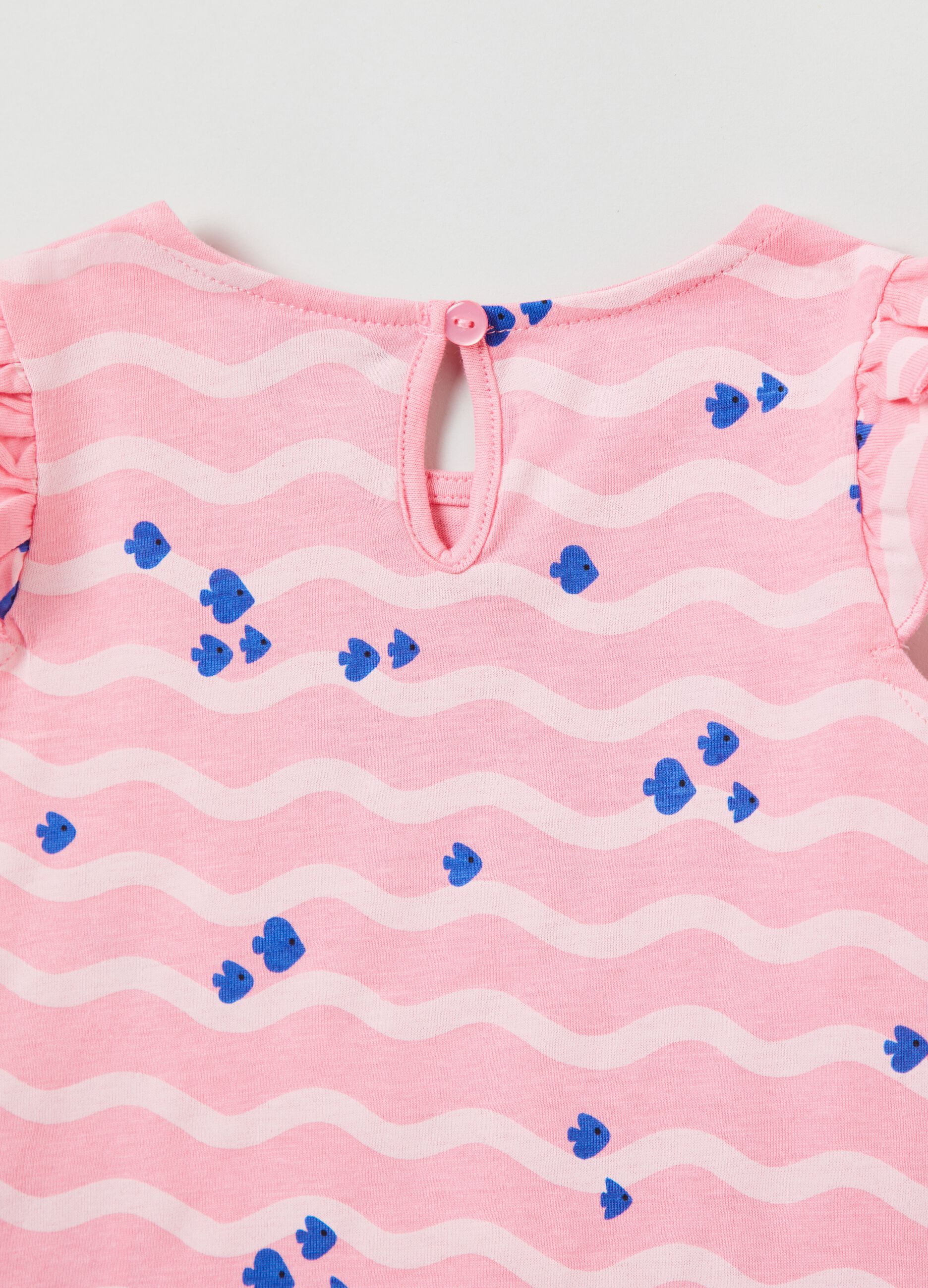 Bipack tank top in cotone con stampa_2