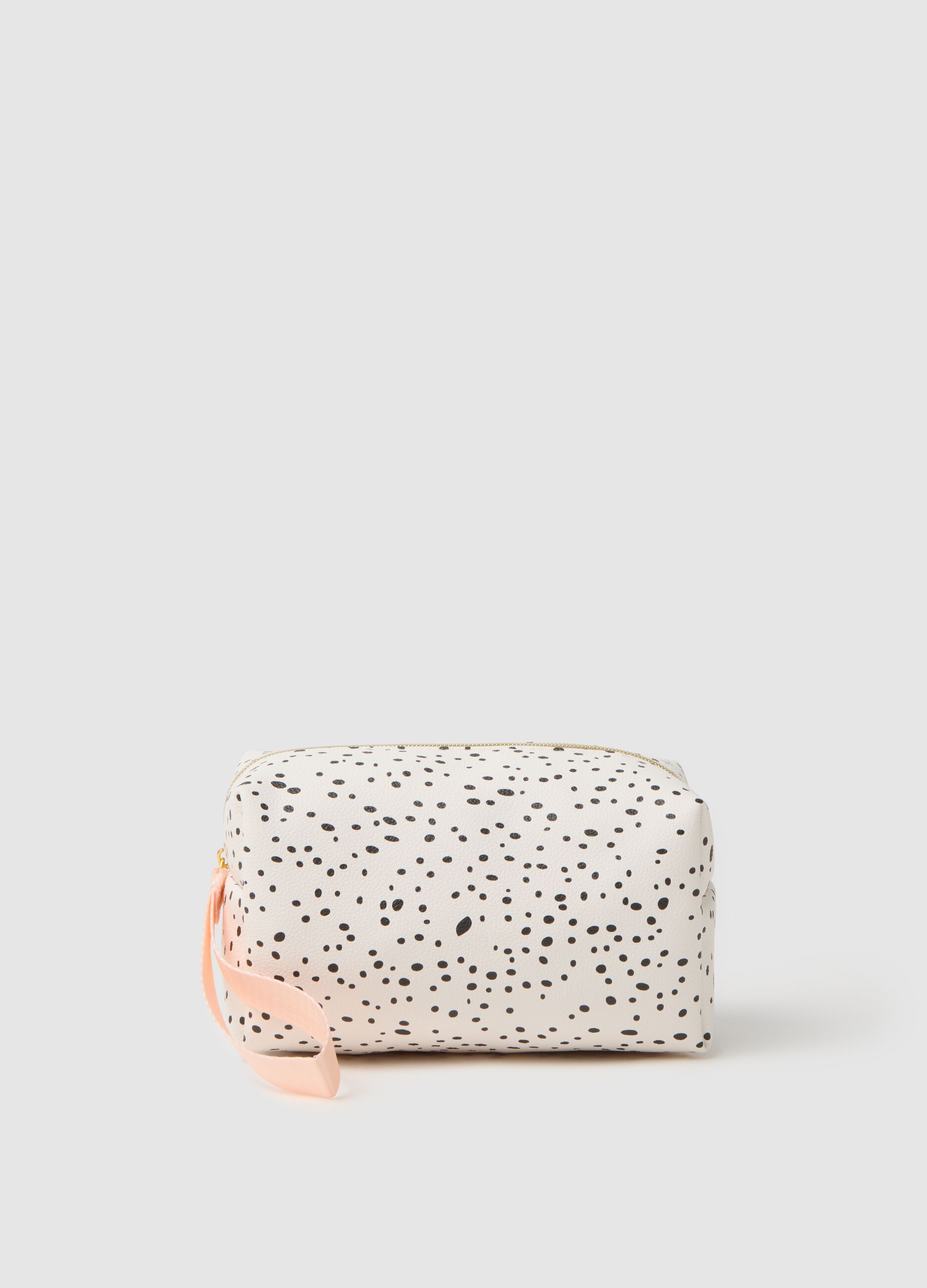 Multicolour Polka Dot Clutch
