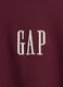 Burgundy Crew Neck Sweatshirt_4