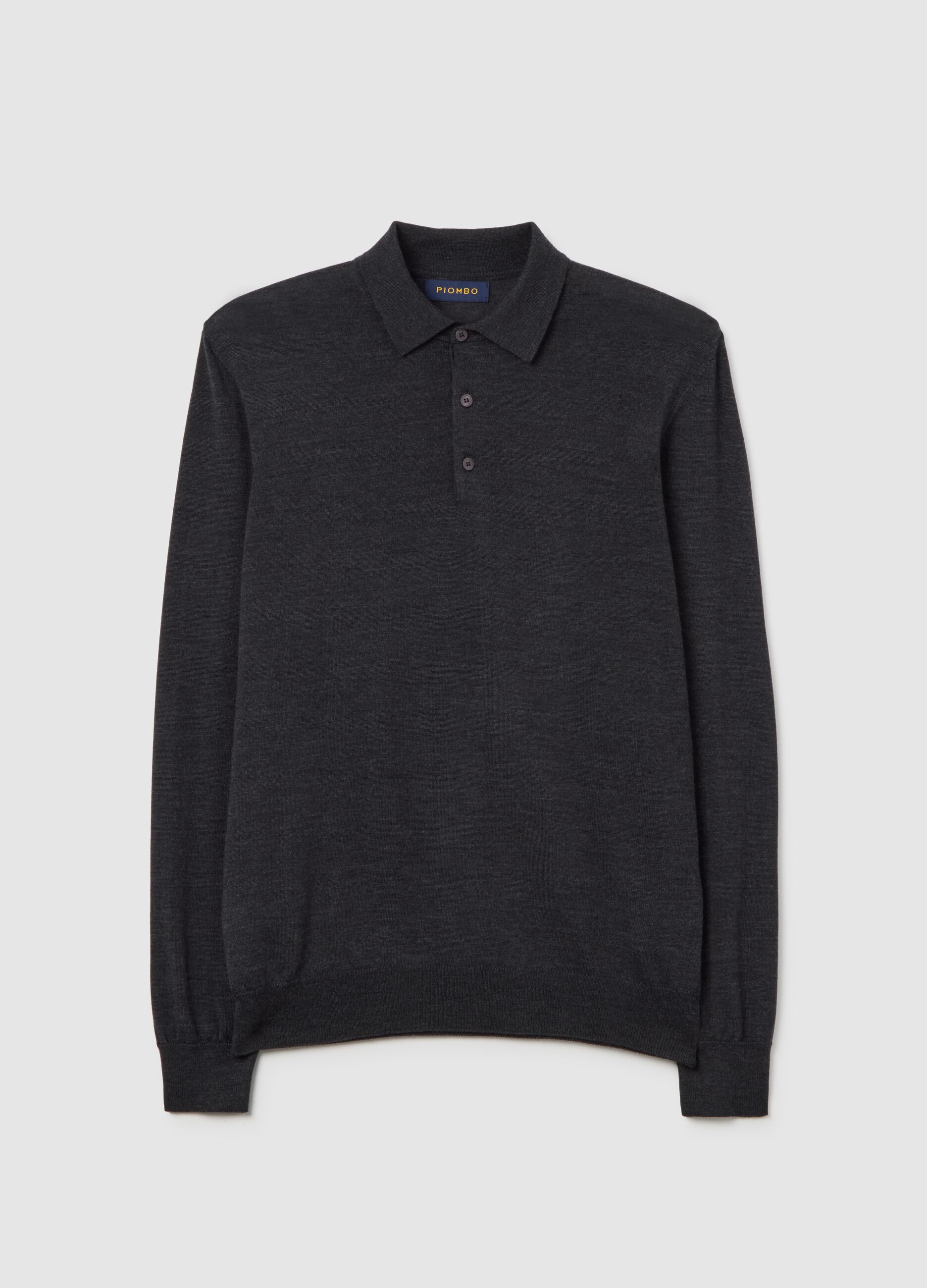 Black Merino Wool Sweater