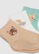 Multipack of newborn multicolour cotton blend socks_2