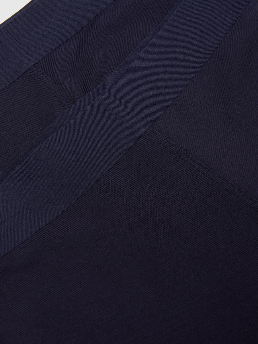 Bipack di boxer blu in modal elasticizzato_5