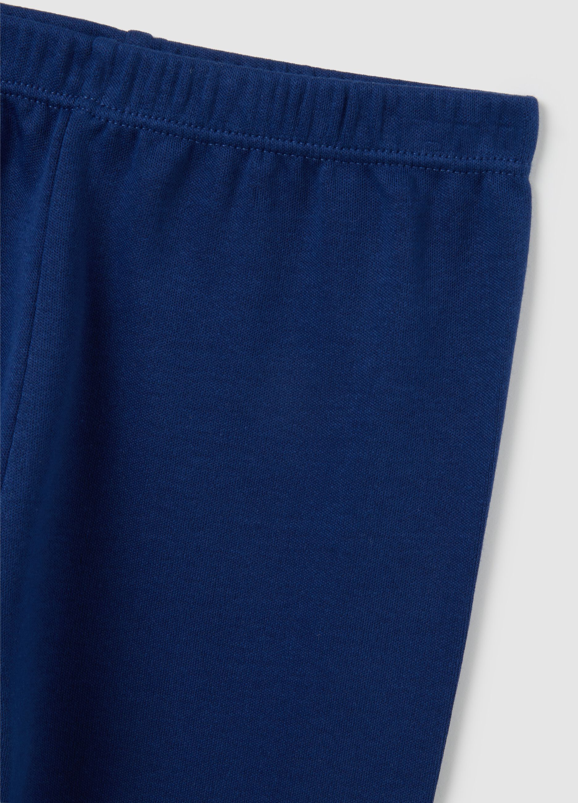 Blue and Navy Pyjama with Vehicle Print