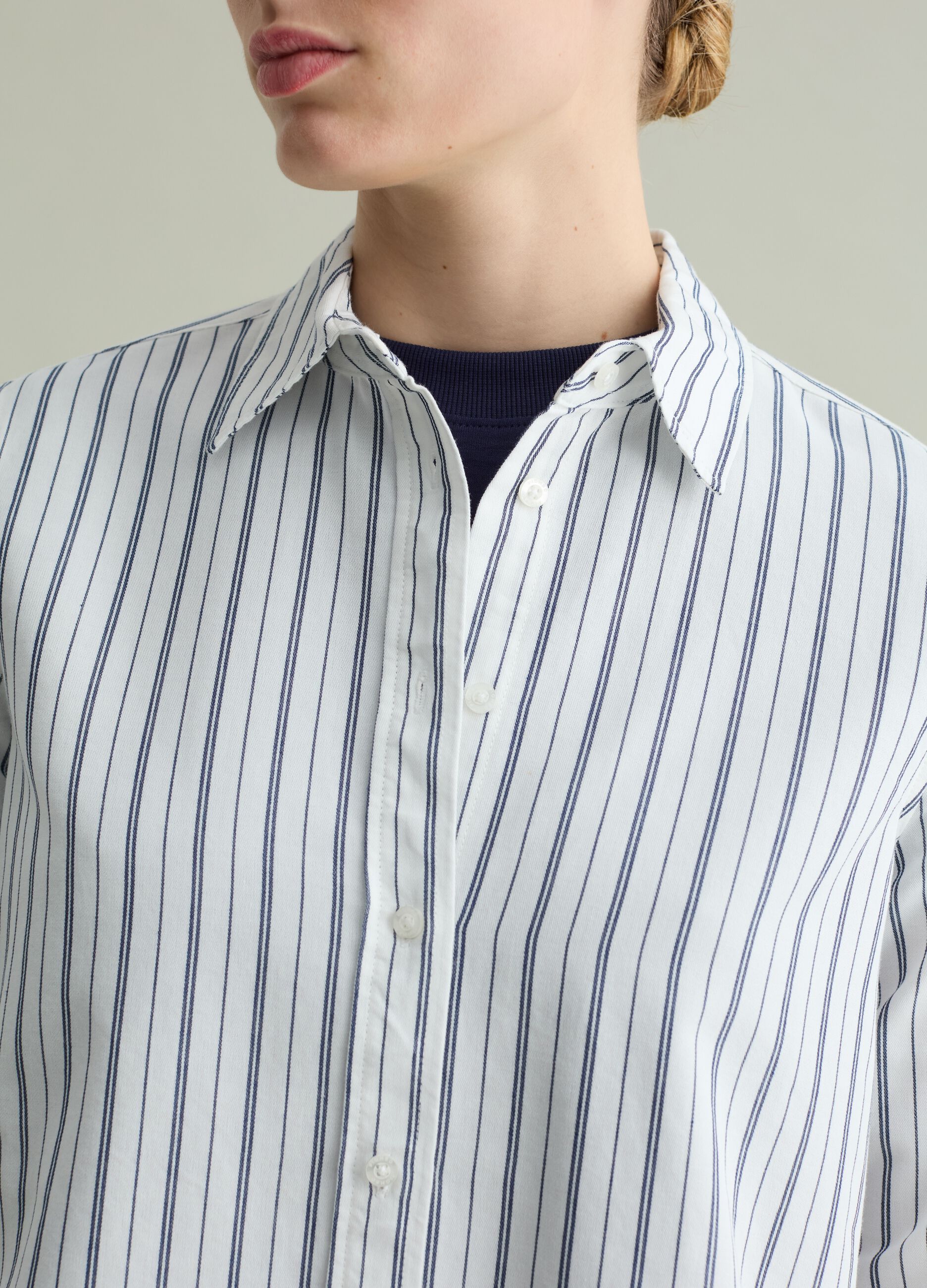 Camicia in cotone oxford