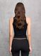 Mock Neck Tank Top Black_1