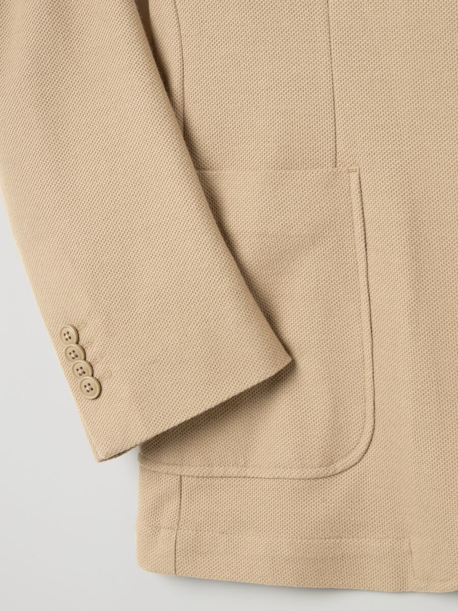 Regular-fit single-breasted blazer_5