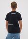 Black pure cotton Minecraft print T-shirt for boys_2