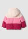 Colour-block padded puffer jacket with removable hood_1