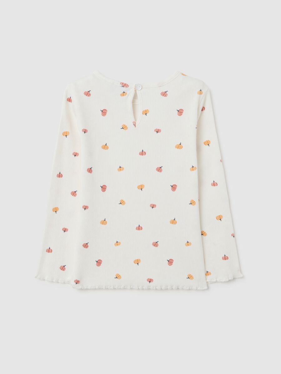 Baby girl's multicoloured cotton blend regular fit shirt_1