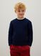 Children's Blue Pure Cotton Jumper, Regular Fit_0