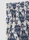White pure viscose patterned trousers, regular fit_5