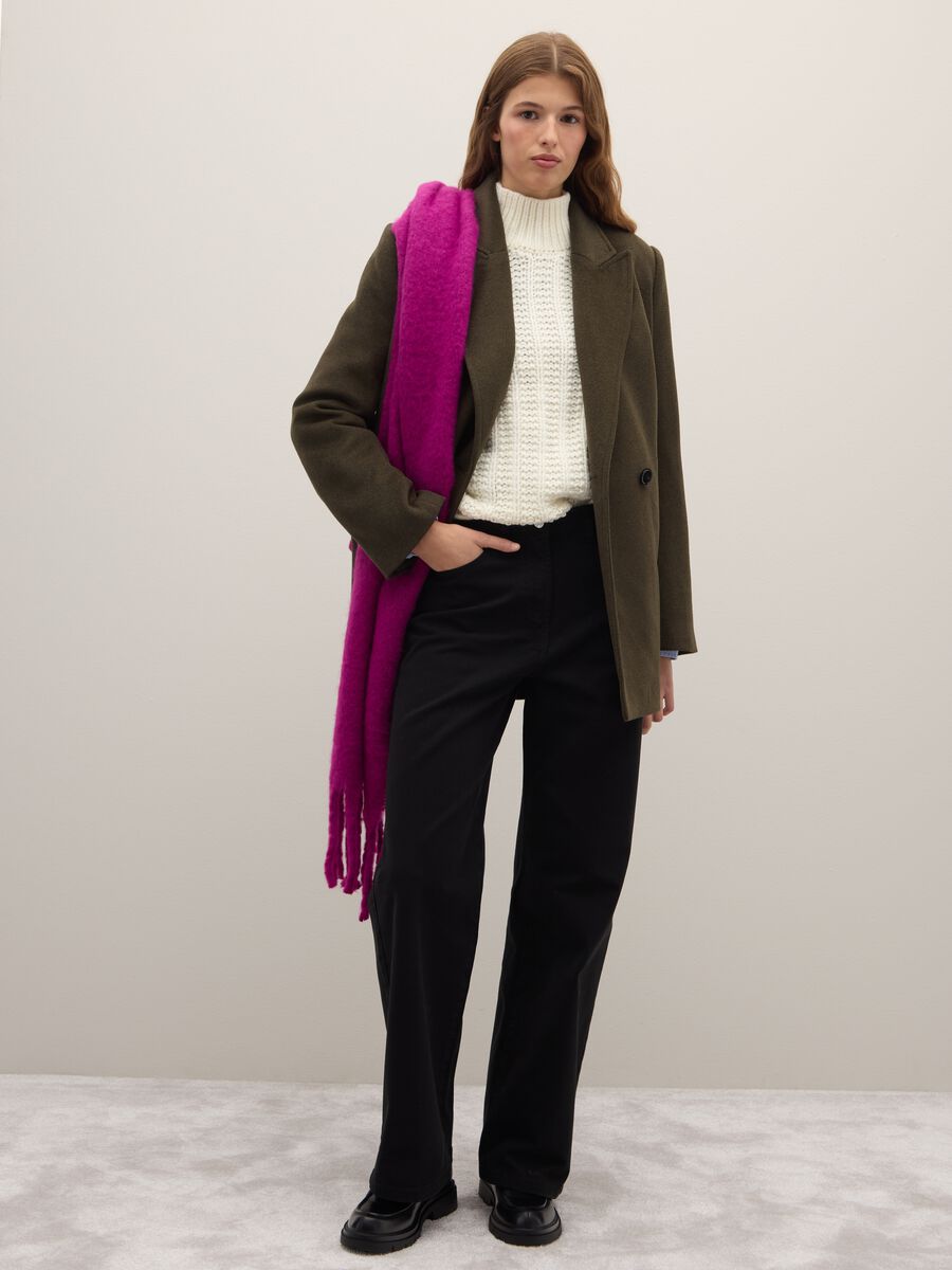 Cappotto doppiopetto verdescuro regular fit_2