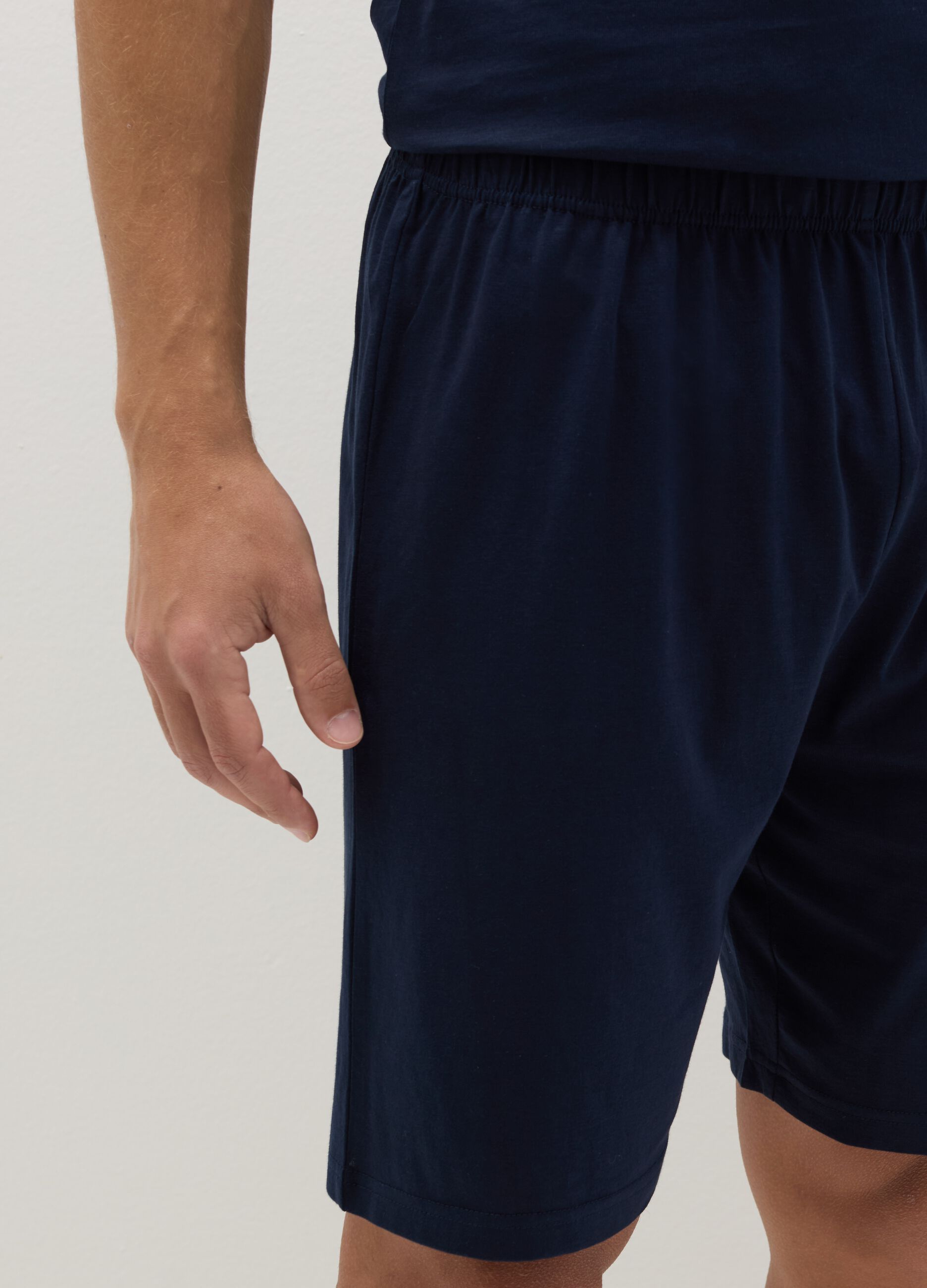 Short pyjamas in Supima cotton