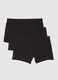 Regular fit black stretchy cotton boxers_4