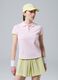 Pink ALTAVIA COURT performance polo in stretch cotton_1