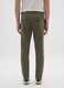 Slim fit green stretch cotton trousers_3