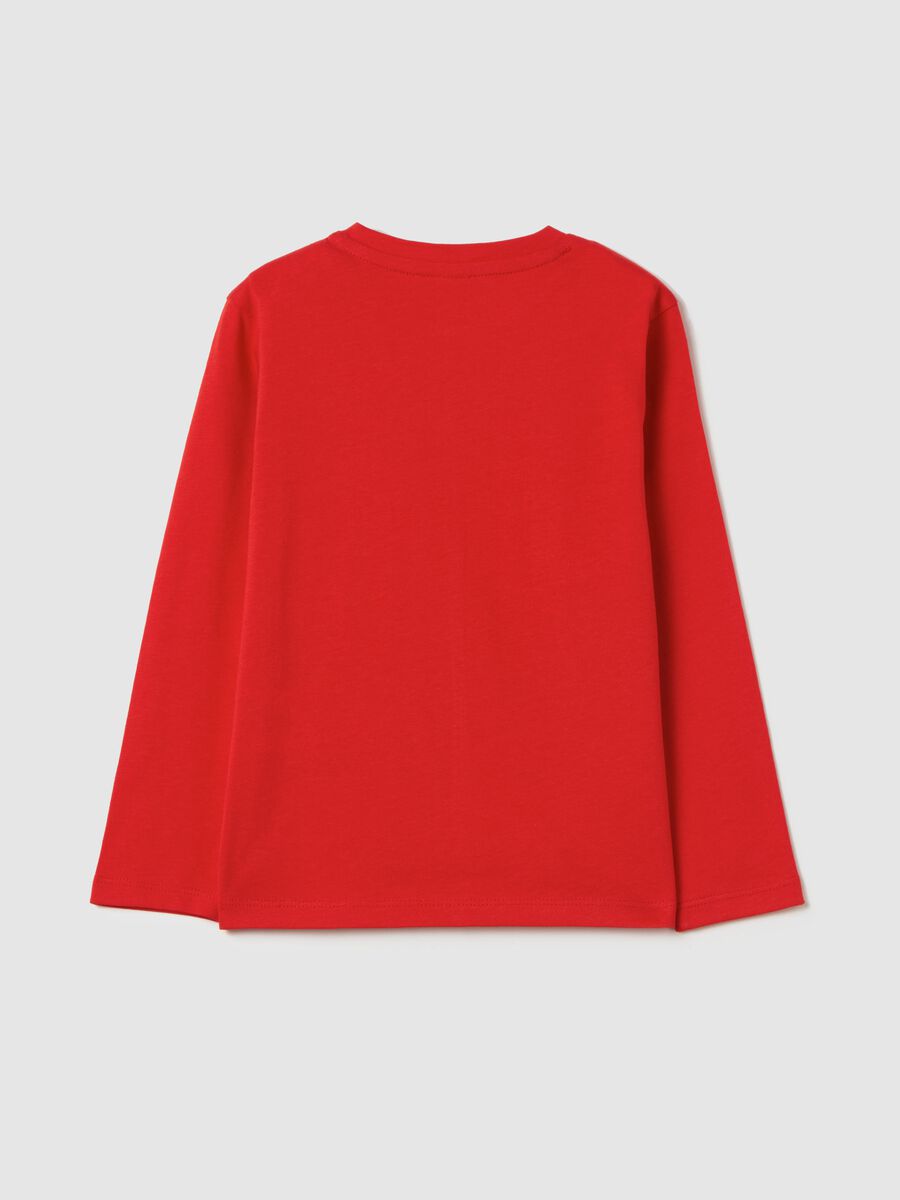 Long-sleeved T-shirt with Mickey Mouse print_1