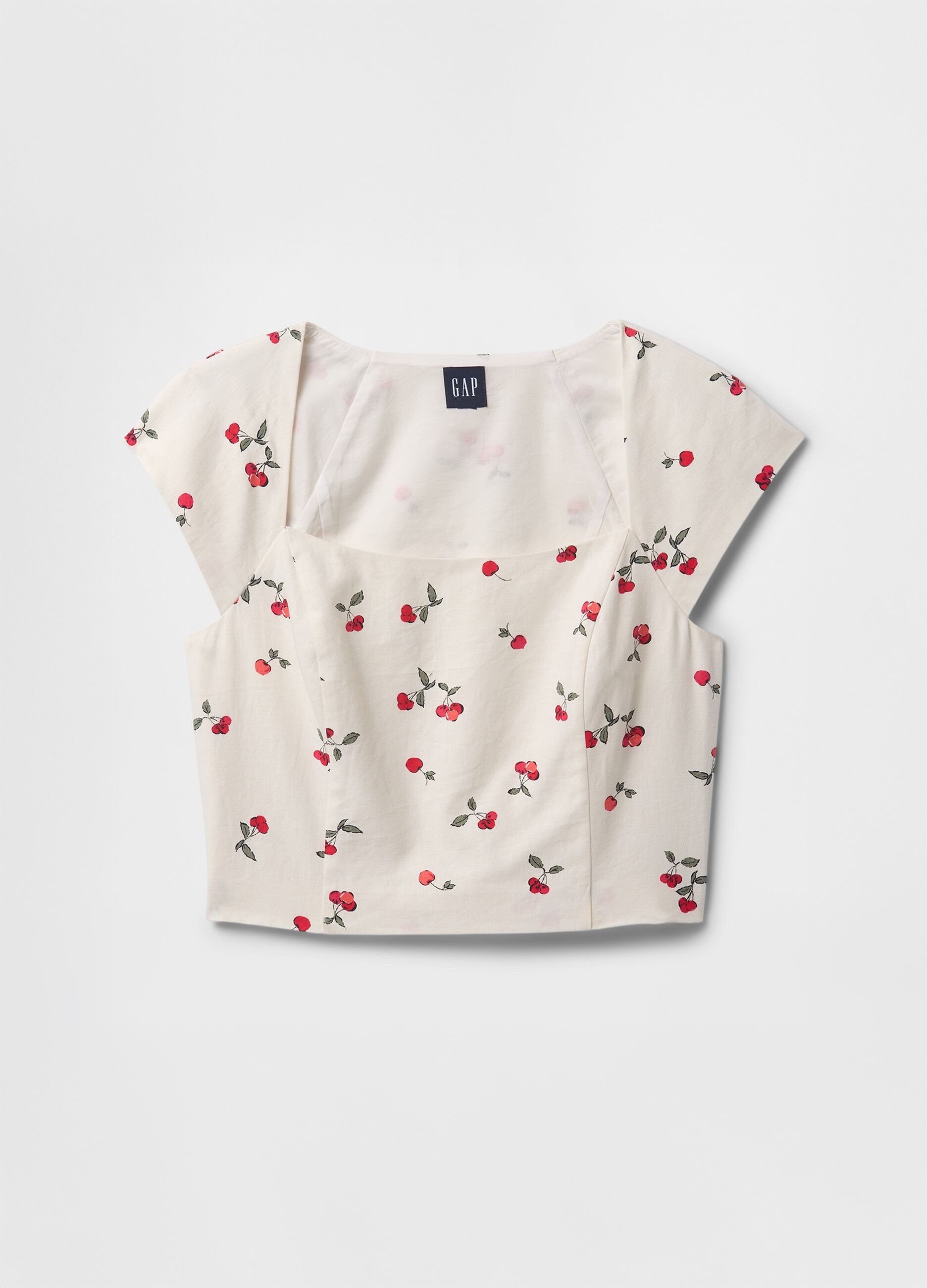 Gap Floral Crop Blouse