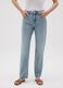 Women's jeans in pure cotton denim regular fit_1