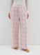 Pink Flannel Pyjama Trousers Regular Fit_1