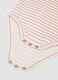 Tripack body smanicati multicolor in puro cotone organico da neonato_3