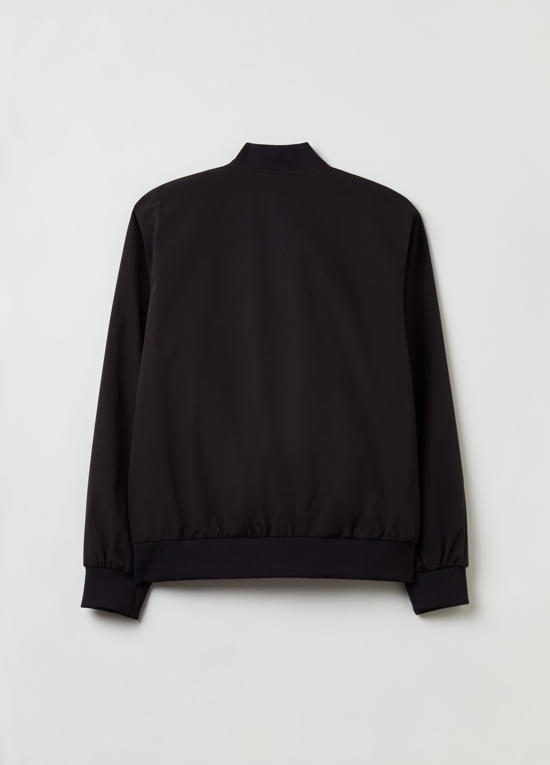 Bomber Cargo Jacket Black_7