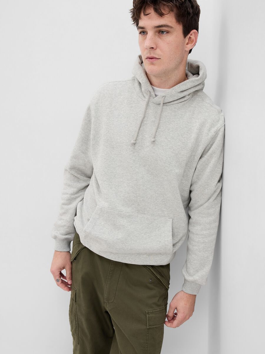 Sweatshirt with hood and pocket_0