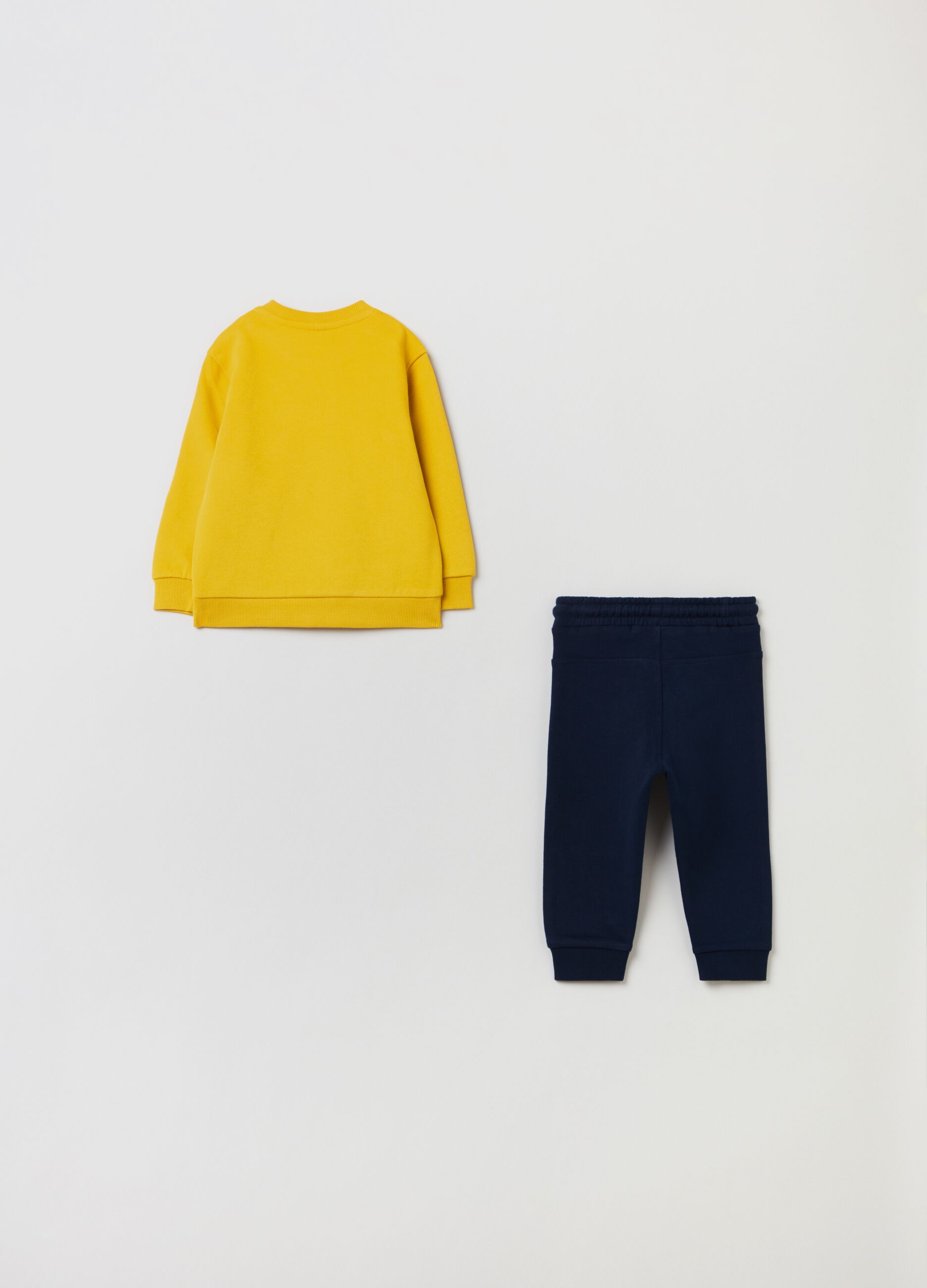Jogging set in French Terry con stampa_1
