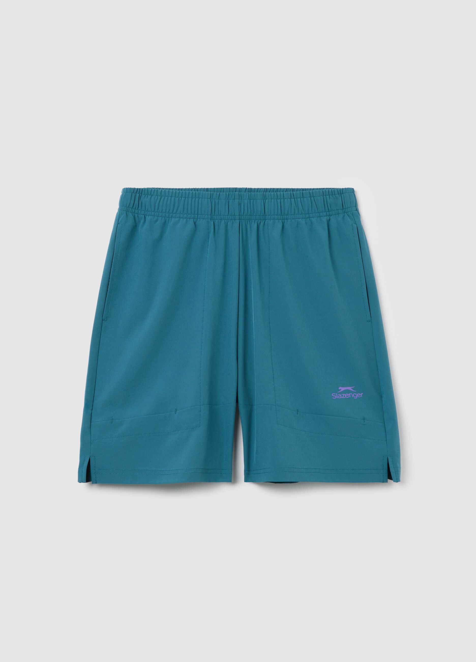 SLAZENGER Bermuda shorts in technical fabric