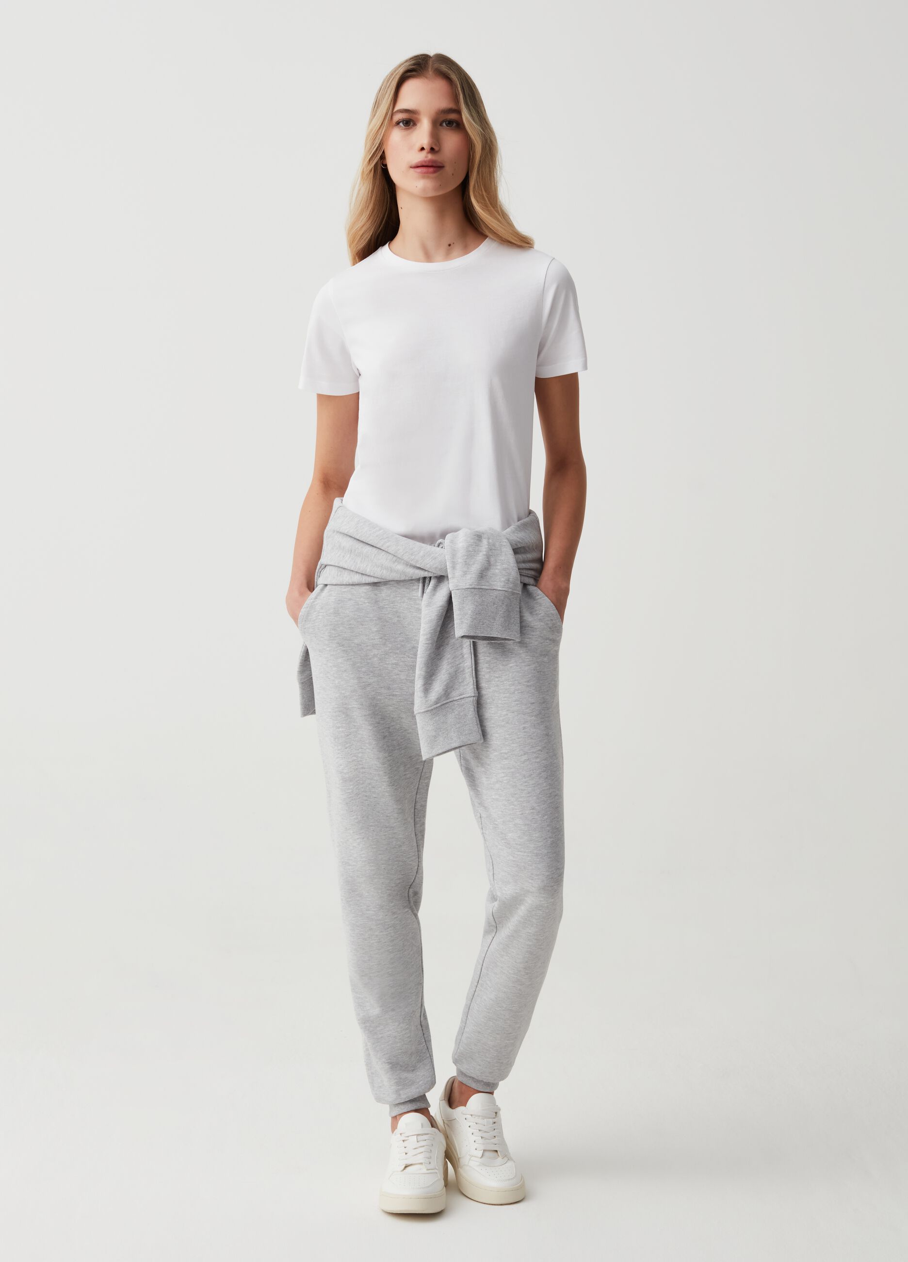 Joggers Essential in felpa con coulisse