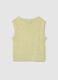 Yellow regular fit girls' jumper_1