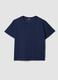 Blue open-knit cotton-blend T-shirt_4