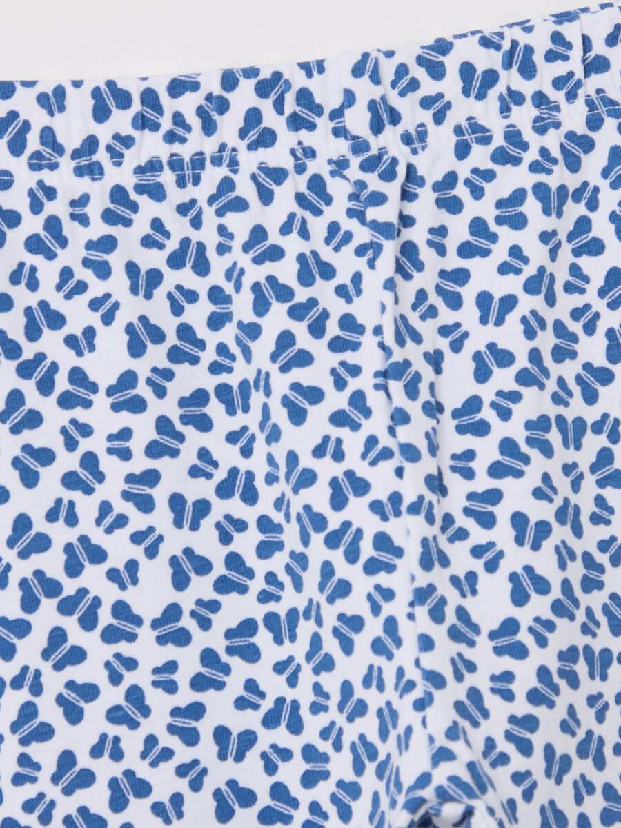 Printed stretch cotton leggings_2