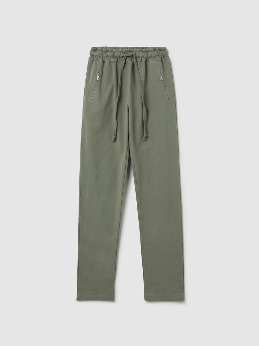 Jogger trousers with zip pockets_4