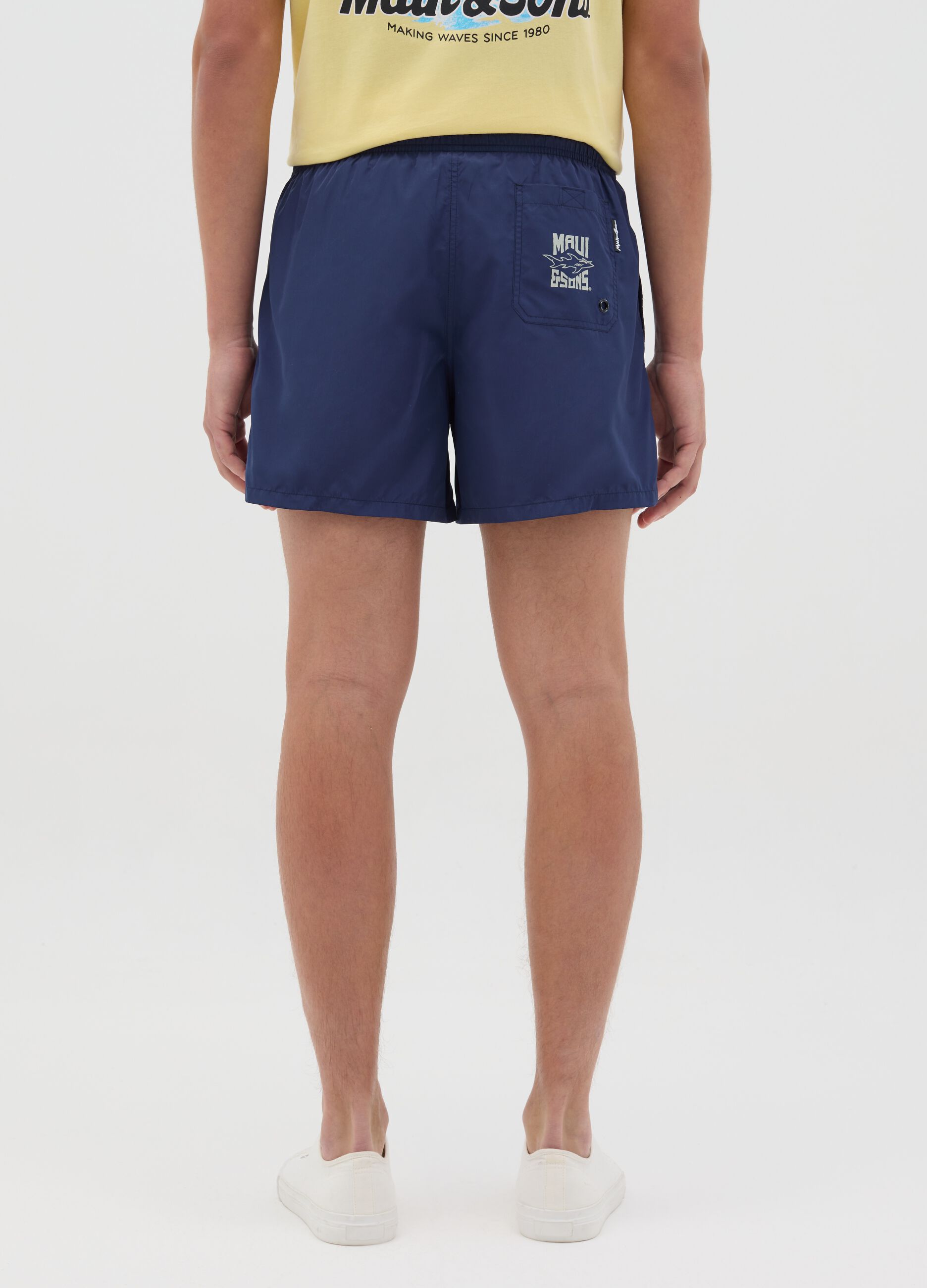 Boxer da uomo in blu regular fit