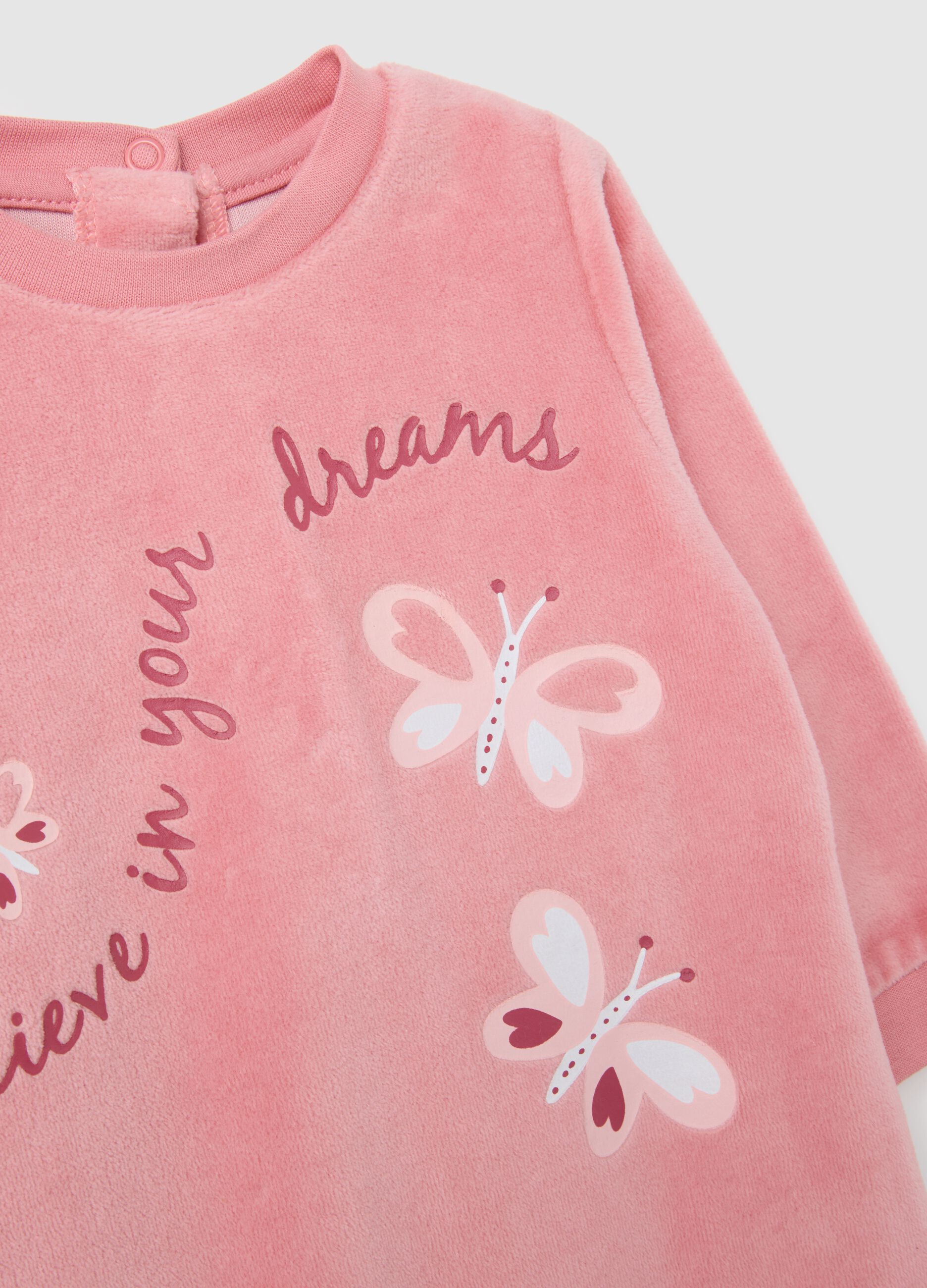 Girl's Multicolour Cotton Blend Sleepsuit Twin Pack