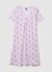 Women's long dress in pure multicolour cotton_4