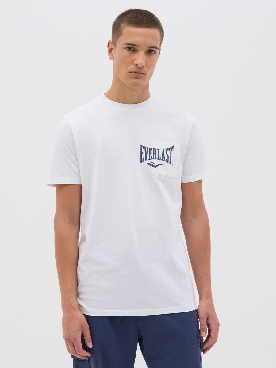 Men's White Everlast Cotton T-Shirt_0