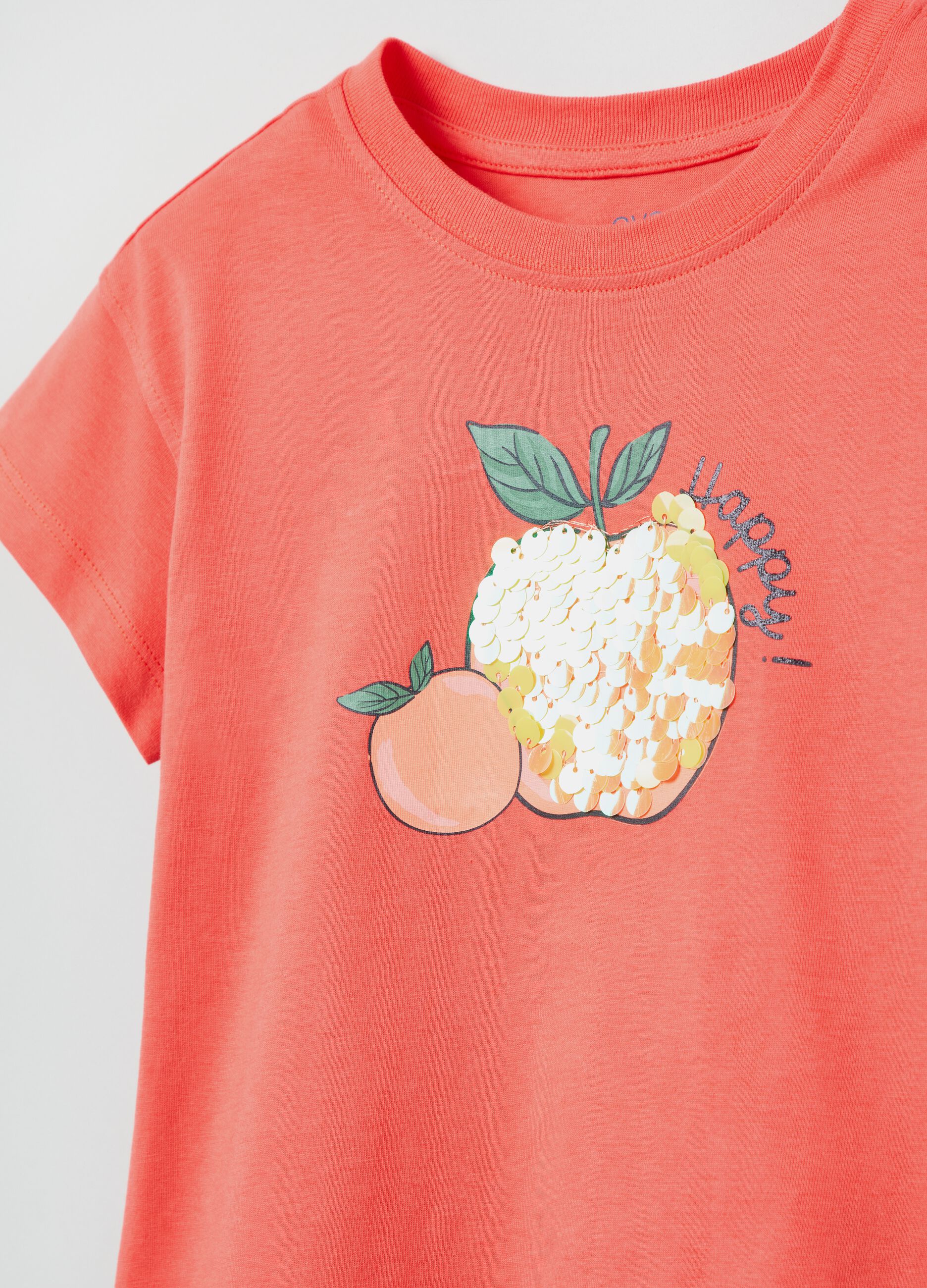 Jogging set t-shirt con stampa e leggings_2